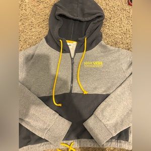 Vans cropped hoodie size medium